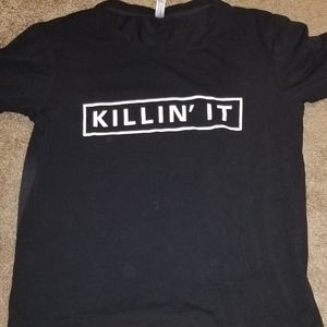 Like new ladies  graphic- T killing  it